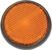 Chris Products Round Amber Reflector 2-1/2"