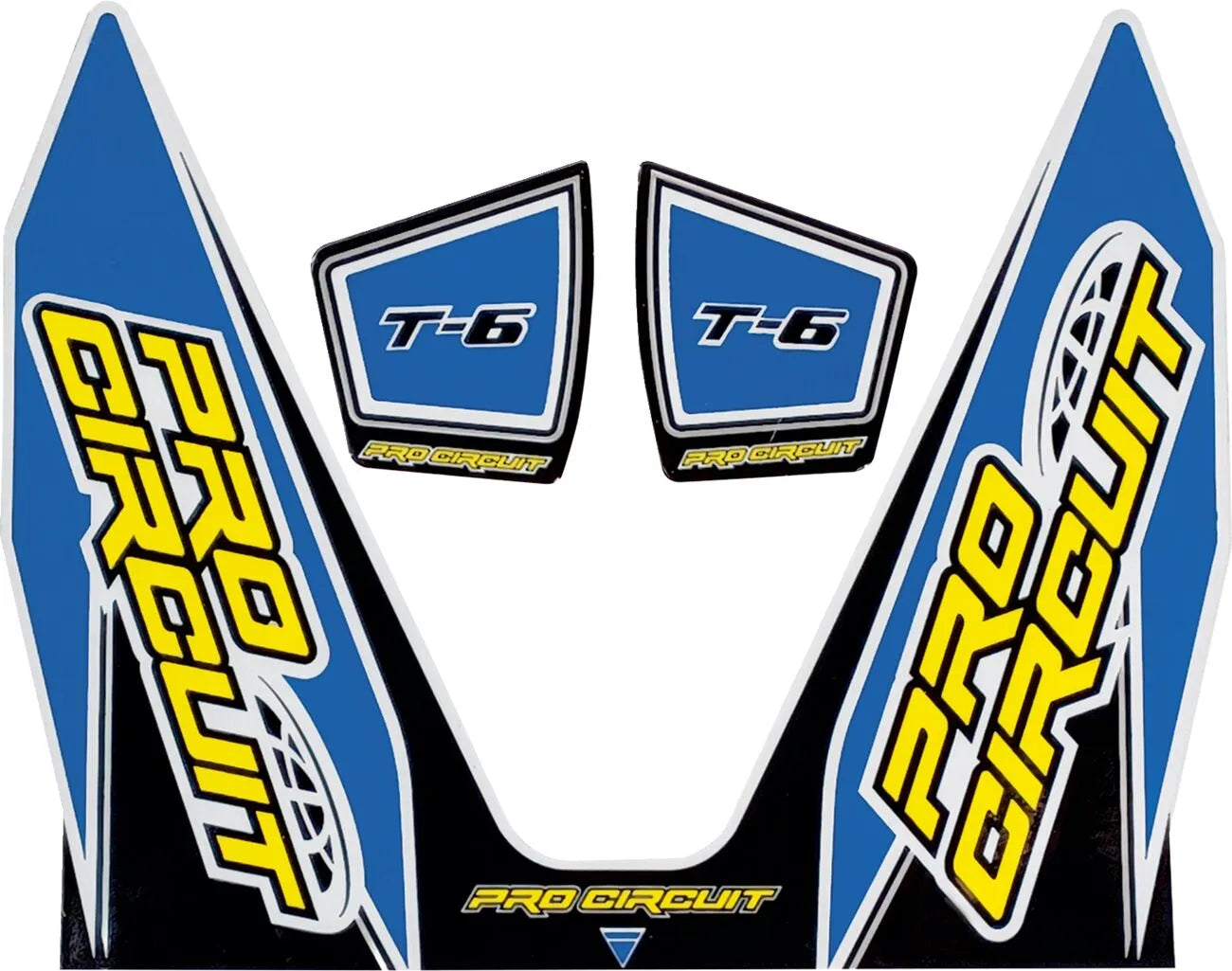 Pro Circuit T-6 Exhaust Decals - Replacement Decals