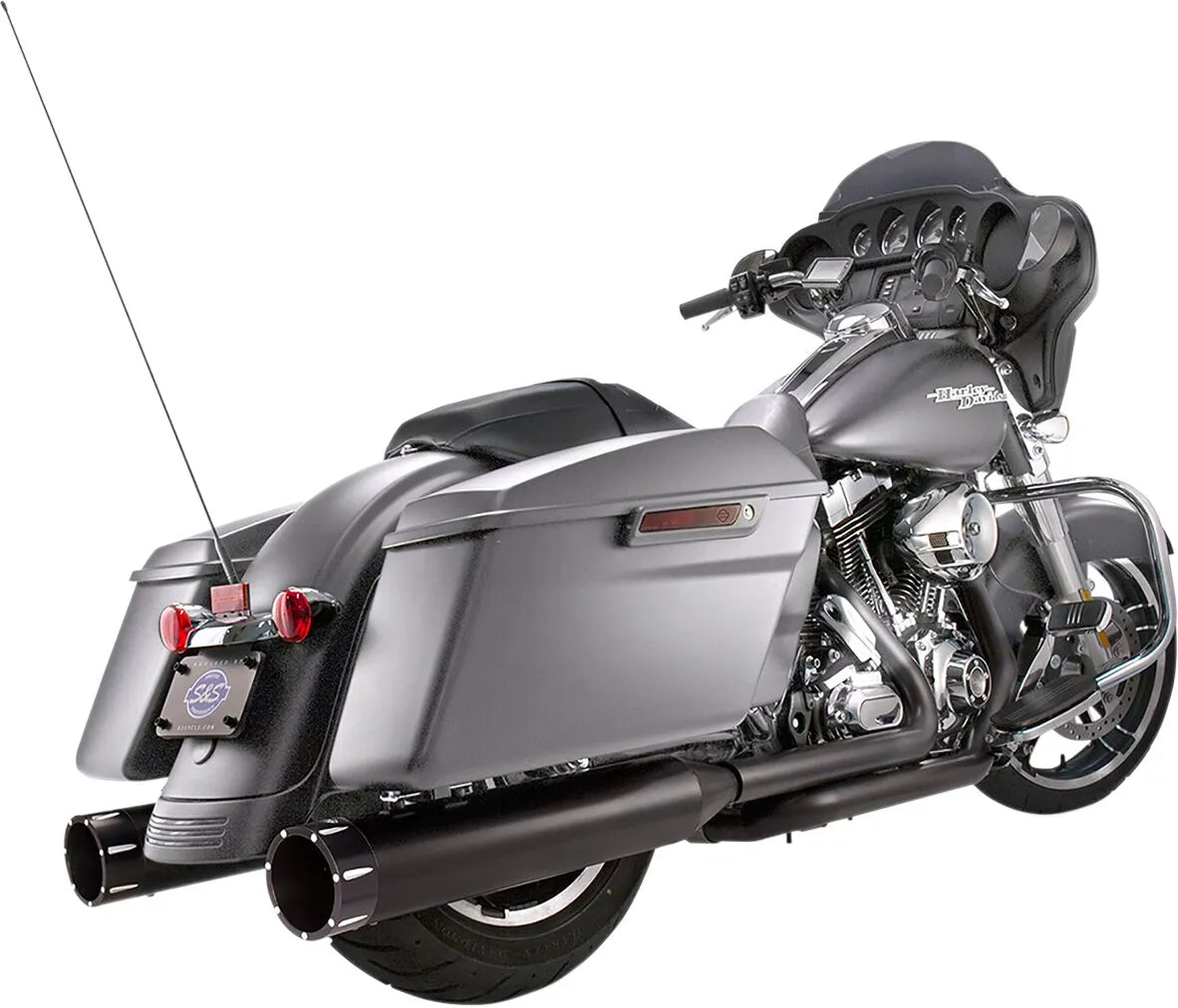 S&s Cycle Mk45 Slip-on Mufflers For Touring Models