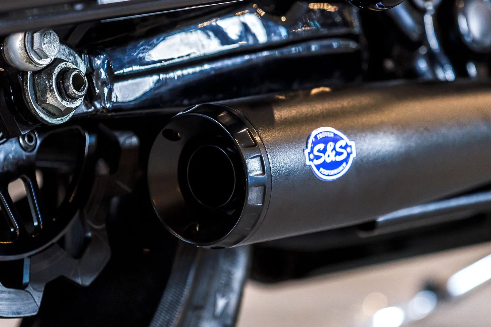S&s Cycle Diamondback 2-into-1 Exhaust System