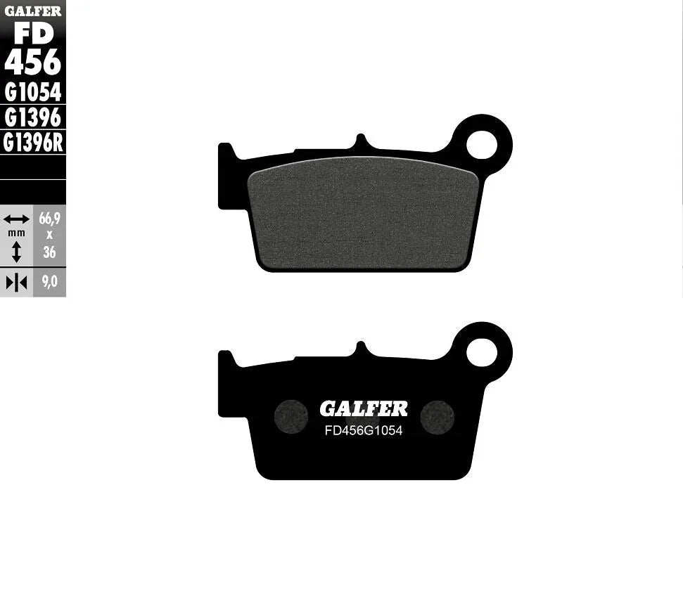 Galfer Semi-metallic Brake Pads For Oem Replacement