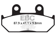 Ebc Vee Semi-sintered Brake Pads
