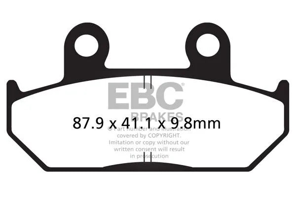 Ebc Vee Semi-sintered Brake Pads