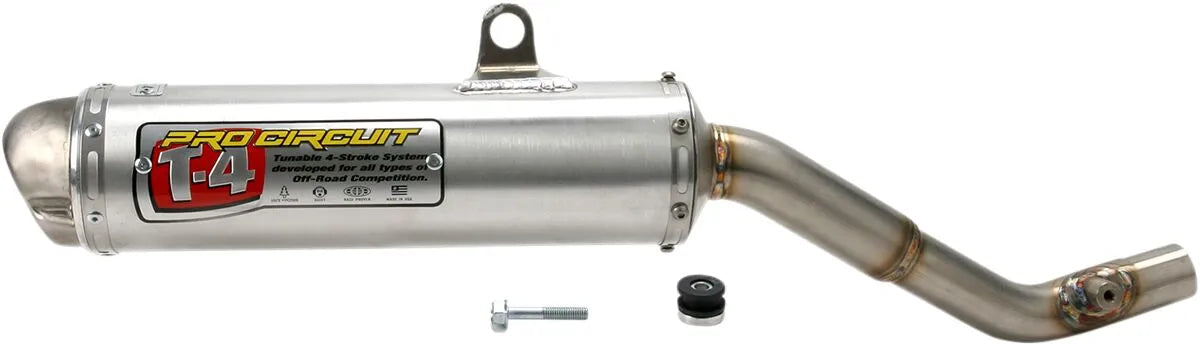 Pro Circuit T-4 Slip-on Silencer With Spark Arrestor