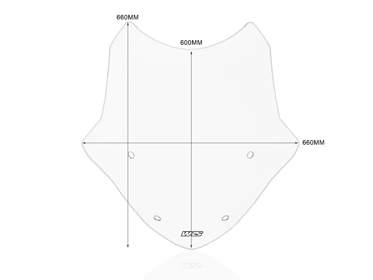 Wrs Clear Touring Windscreen