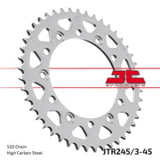 Jt Sprockets Steel Rear Sprocket - 520, 45t
