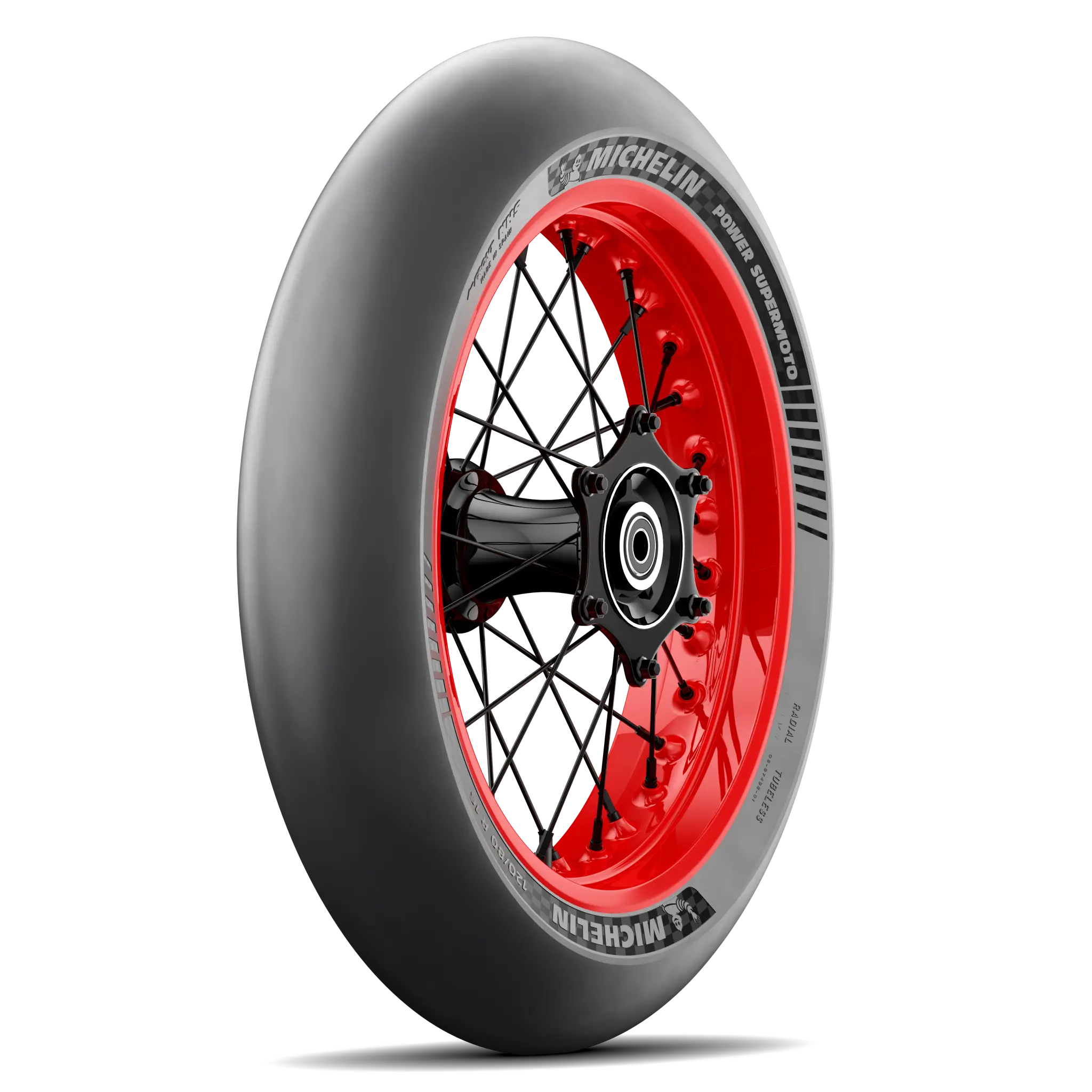 Michelin Power Supermoto Tire - Front 120/80r16 Racing Slick