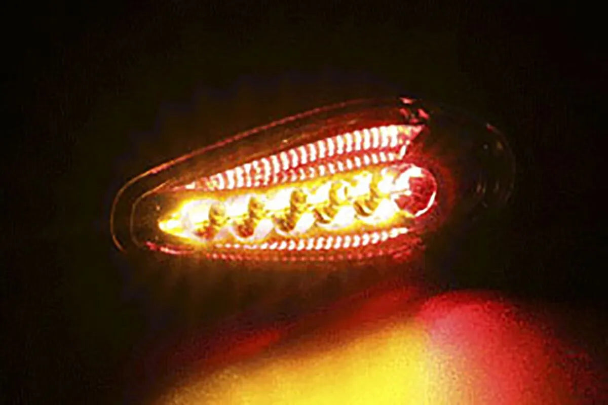 Koso North America Led Indicator - Black Matte