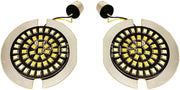 Drag Specialties Led Turn Signal Inserts - Front Dual Ring