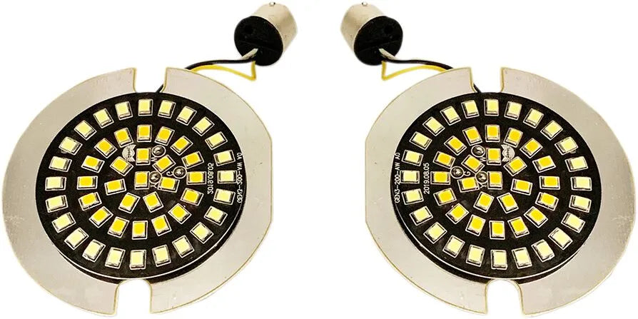 Drag Specialties Led Turn Signal Inserts - Front Dual Ring