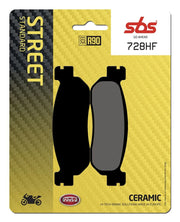 Sbs Hf Street Ceramic Organic Brake Pads Set Of 2