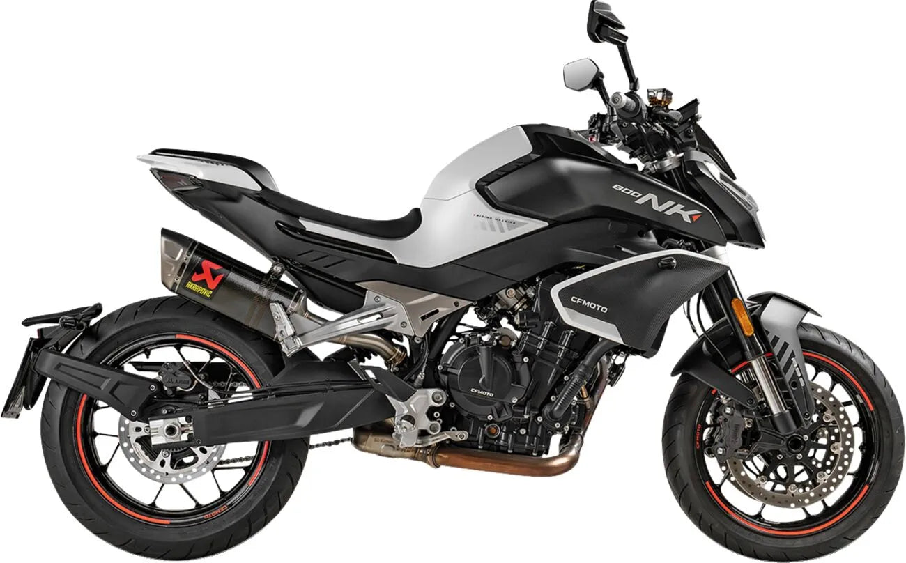 Akrapovic Slip-on Line Muffler For Cf Moto 800 Nk
