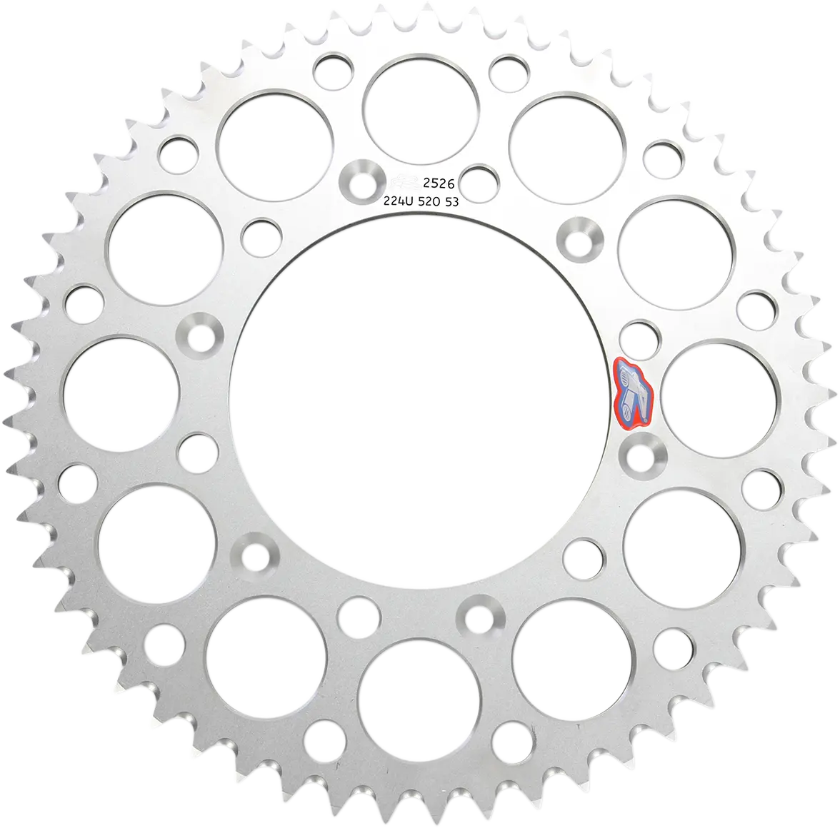 Renthal Sprocket - 520 Chain - Silver Aluminum