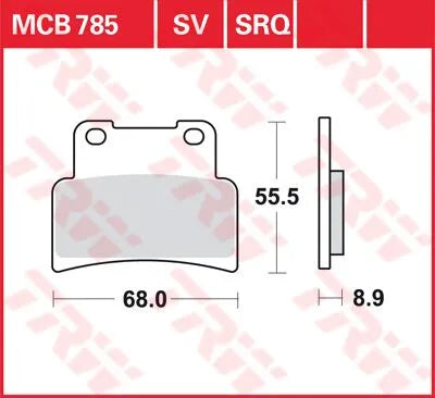 Trw All Round Sintered Metal Brake Pads