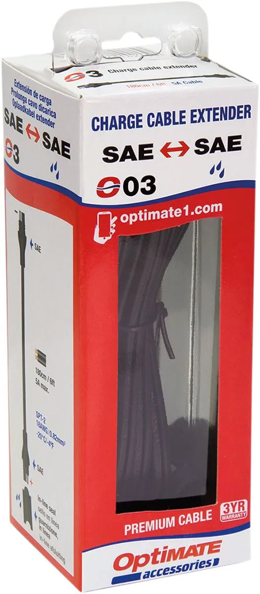 Tecmate Optimate™ Charger Cable Extension