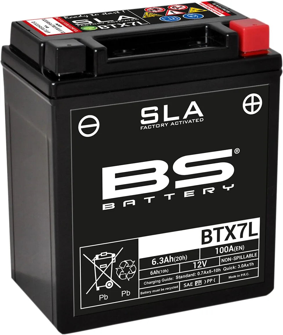 Bs Battery Agm 12v 6ah Motorcycle Battery