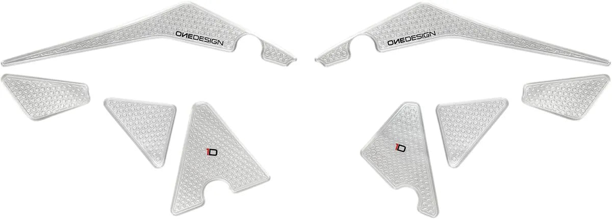 Onedesign Tank Grip For Suzuki - Clear Resin Pad