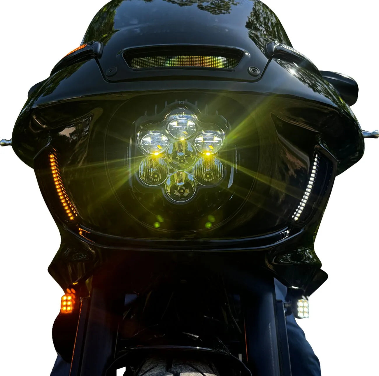 Custom Dynamics Fairing Vent Lights - Low Rider St