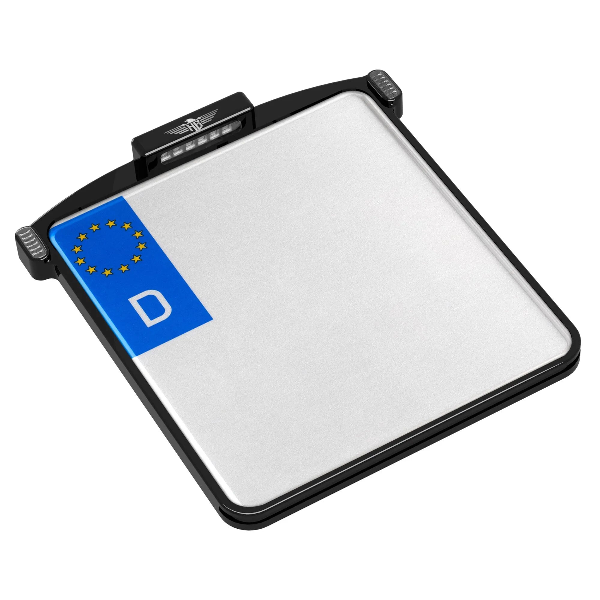 Heinz Bikes Micro License Plate Holder For European Motorcycles