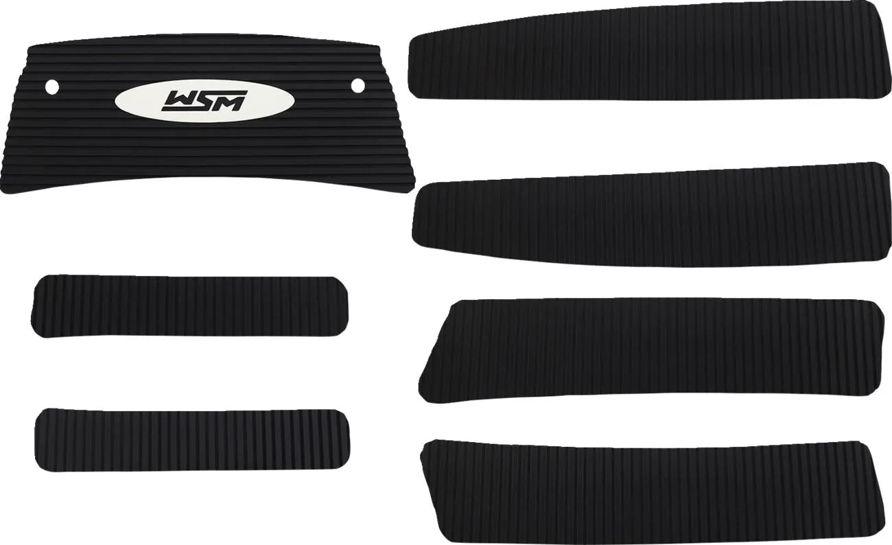 Wsm Black Traction Mat Set