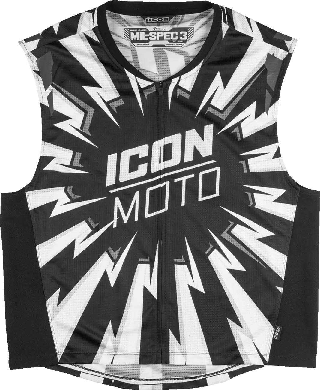 Icon Mil-spec 3™ Vest - Black/White