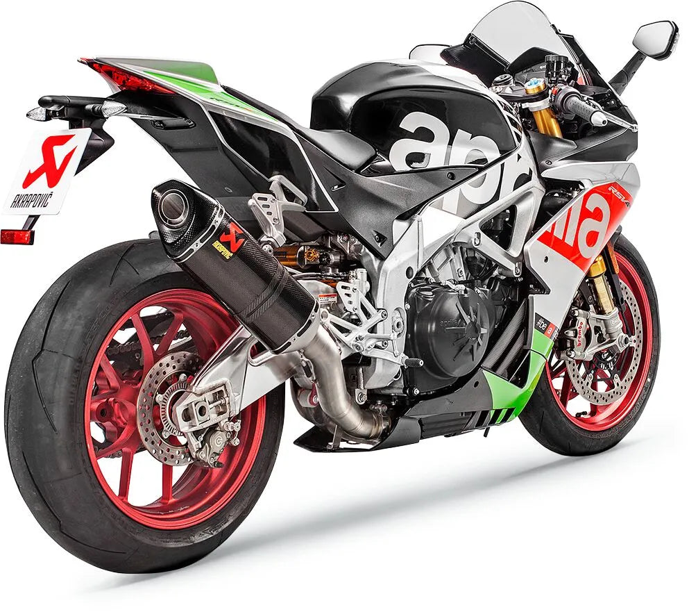 Akrapovic Slip-on Line Muffler For Aprilia