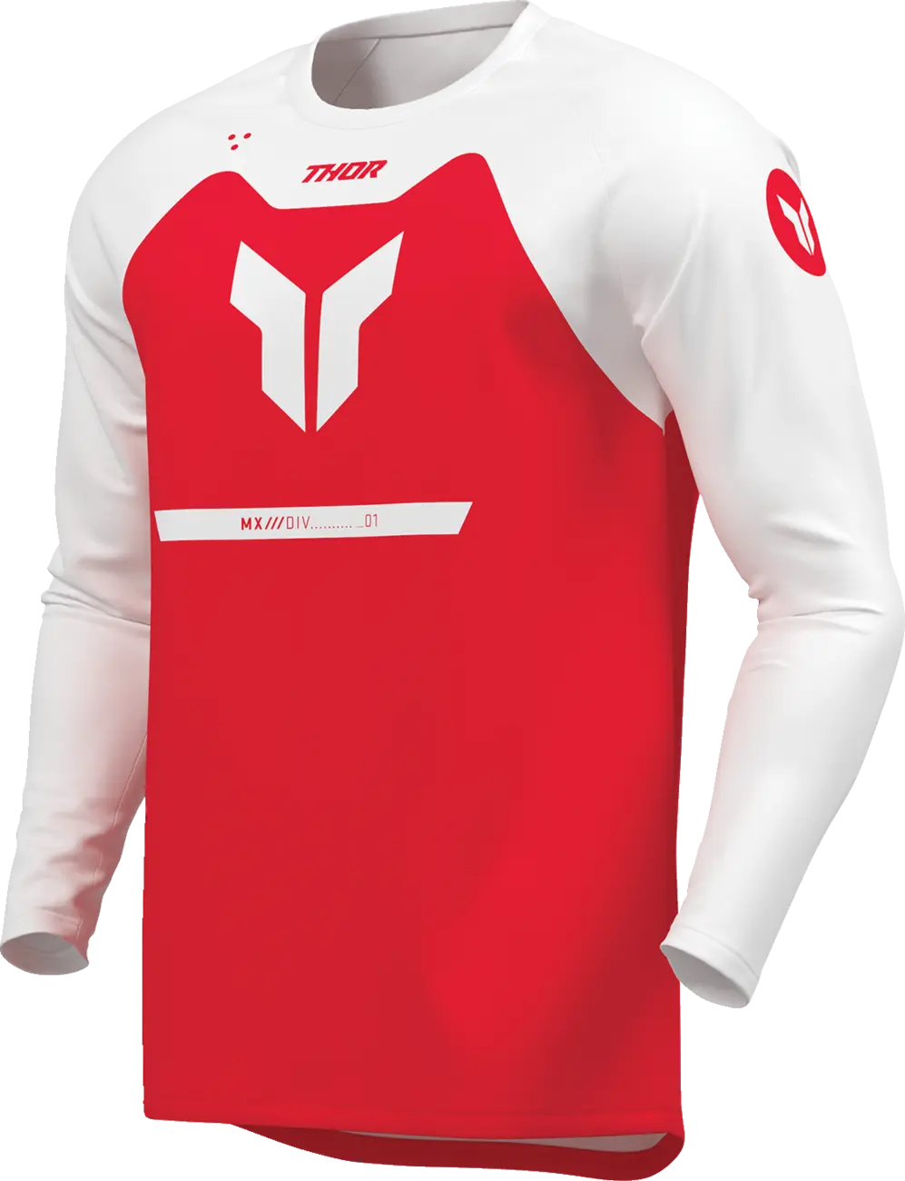 Thor Youth Ridemode Menace Jersey - Red/White