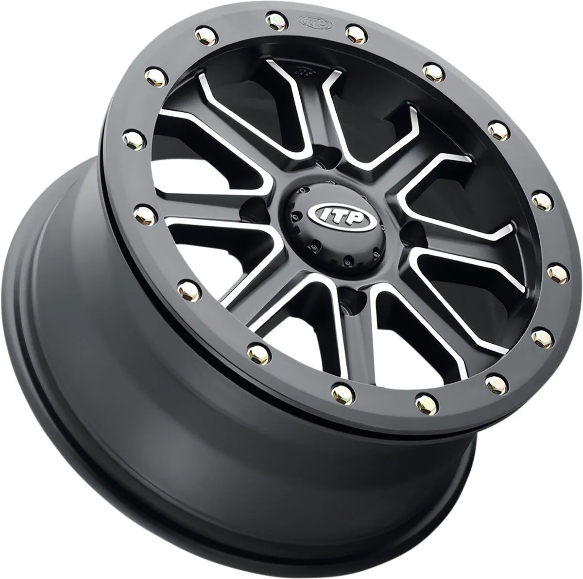 Itp Inertia Wheel - Matte Black, 15x7