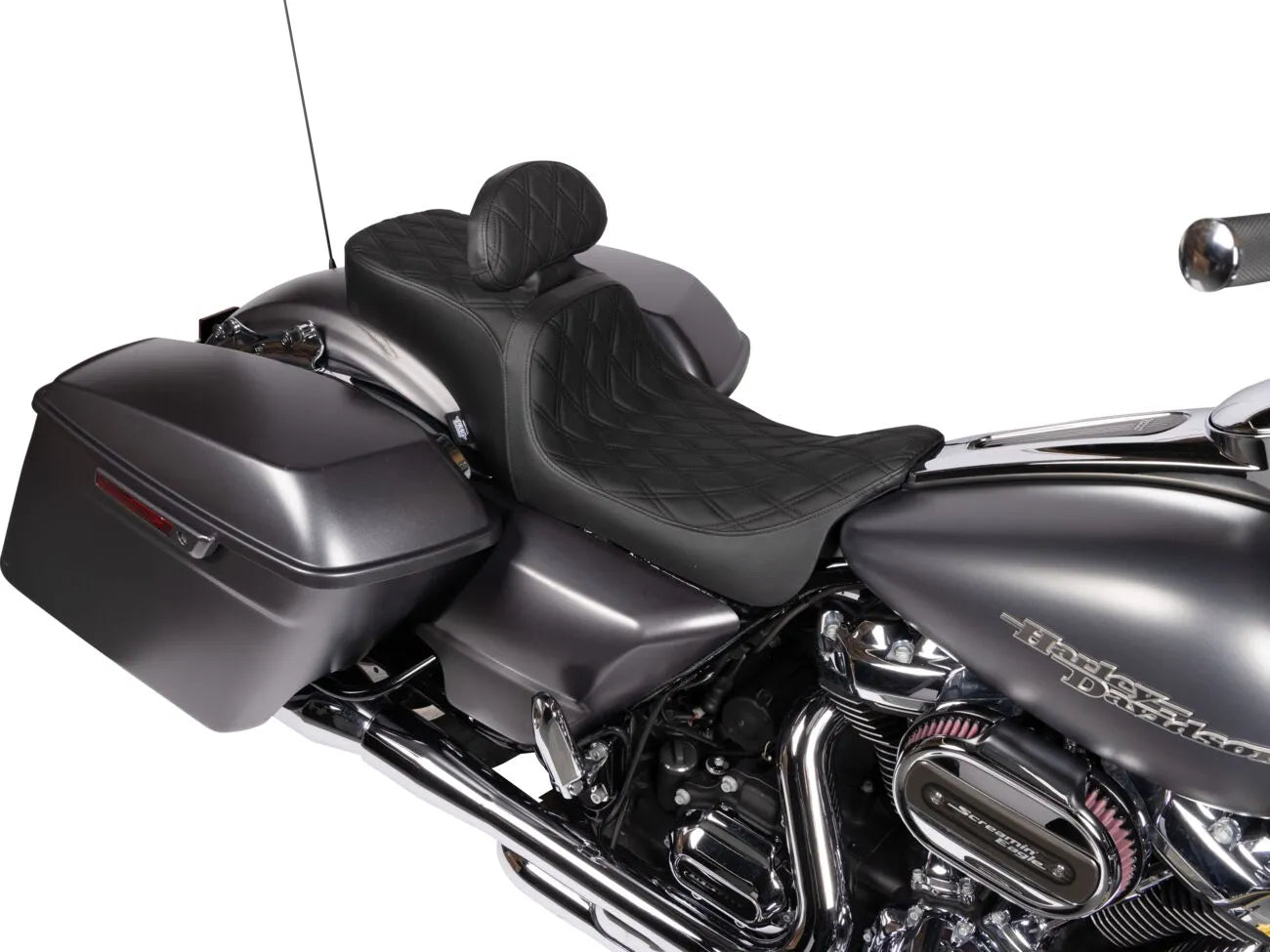 Drag Specialties Performance Predator 2-up Seat