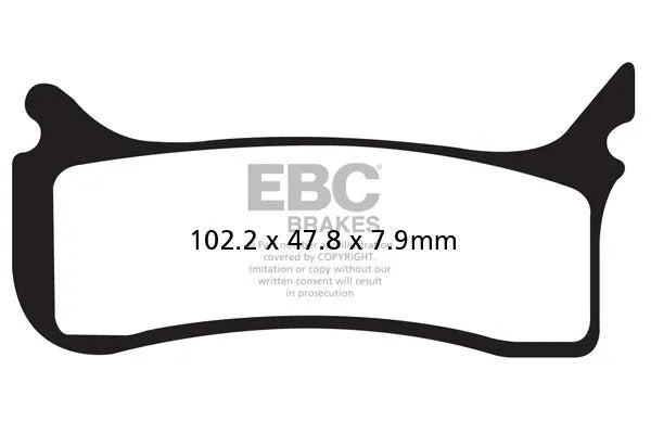 Ebc Epfa Series Extreme Pro Sintered Brake Pads