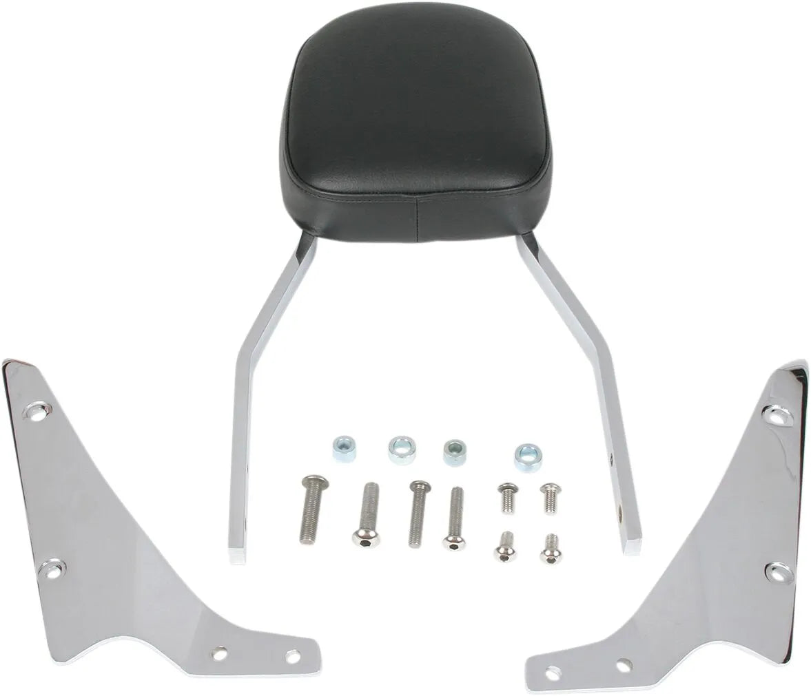 Cobra Square Sissy Bar Kit - Chrome - 17"