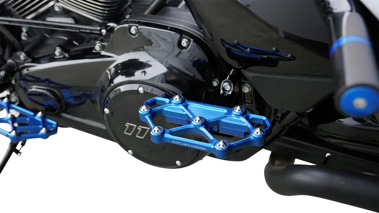 Arlen Ness Diamond Floorboards - Blue