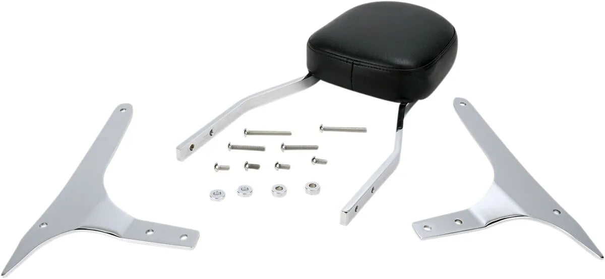 Cobra Square Sissy Bar Kit - Chrome Steel
