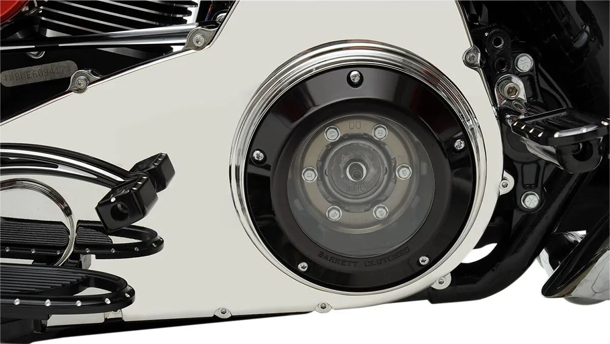 Barnett Scorpion Derby Cover For Harley Davidson Big Twins