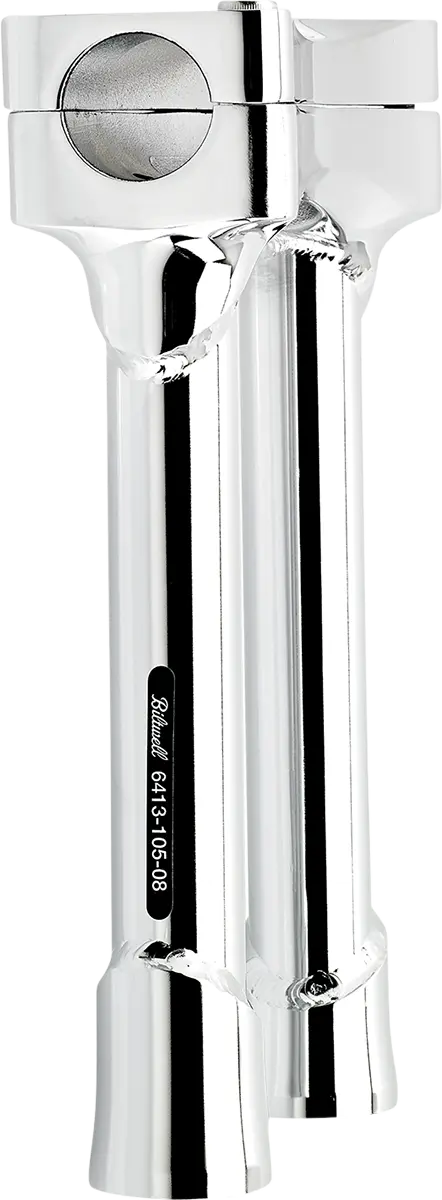 Biltwell Murdock O/s Risers - Chrome, 8 Inch