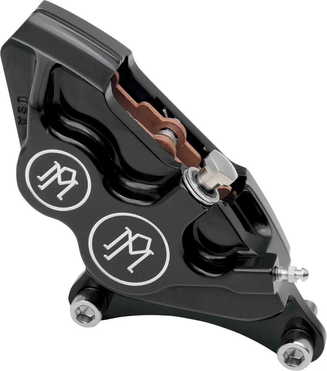 Performance Machine Four-piston Caliper For Front Left