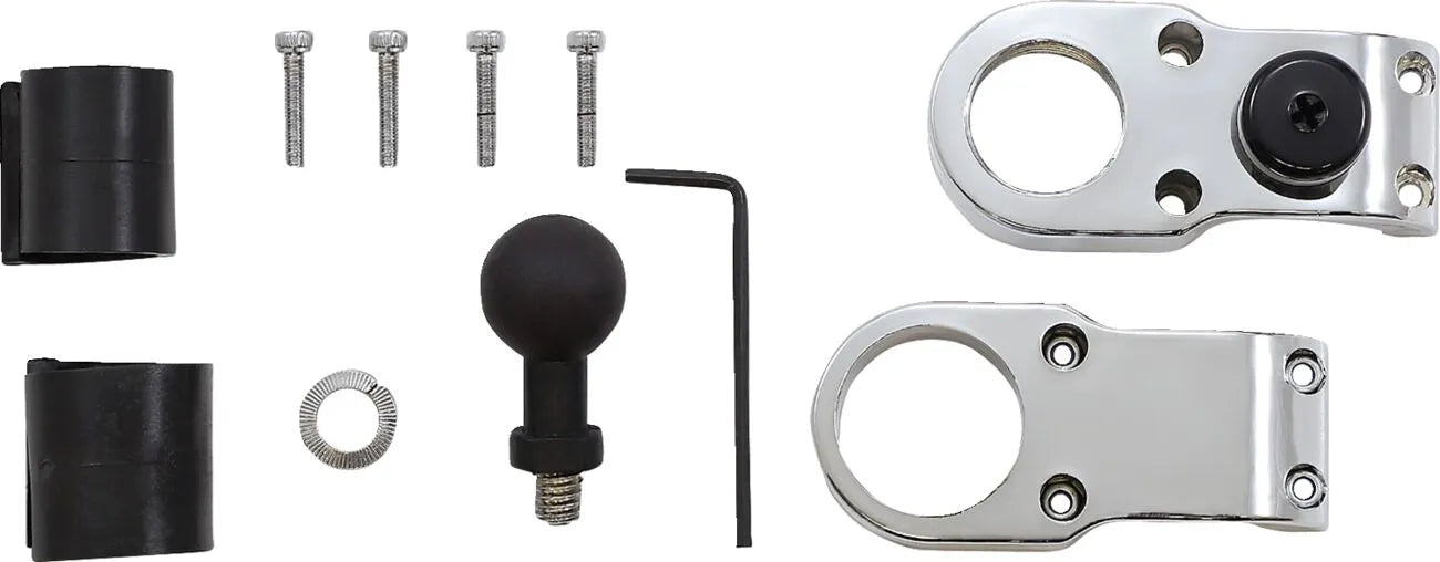 Gears Canada Dual Usb Charger W/ 1" Ball Mount