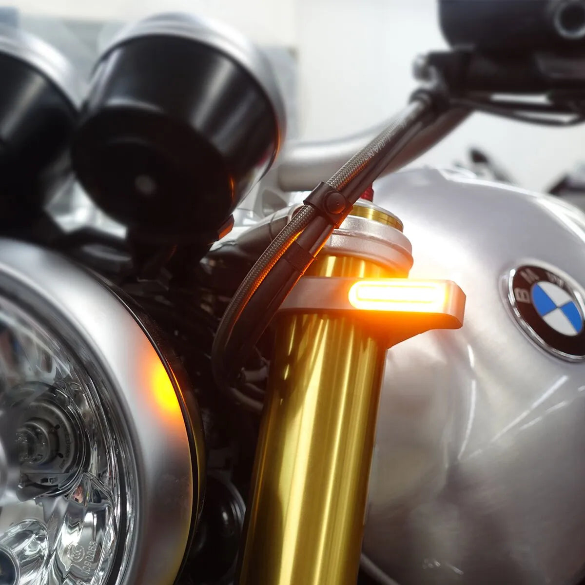 Heinz Bikes Led Turn Signals For Forks (39-41mm)