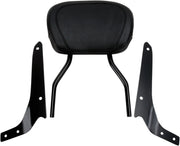 Cobra Round Sissy Bar Kit - Black