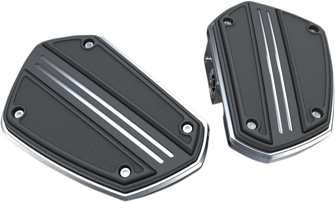 Ciro Twin Rail Boards - Chrome & Black