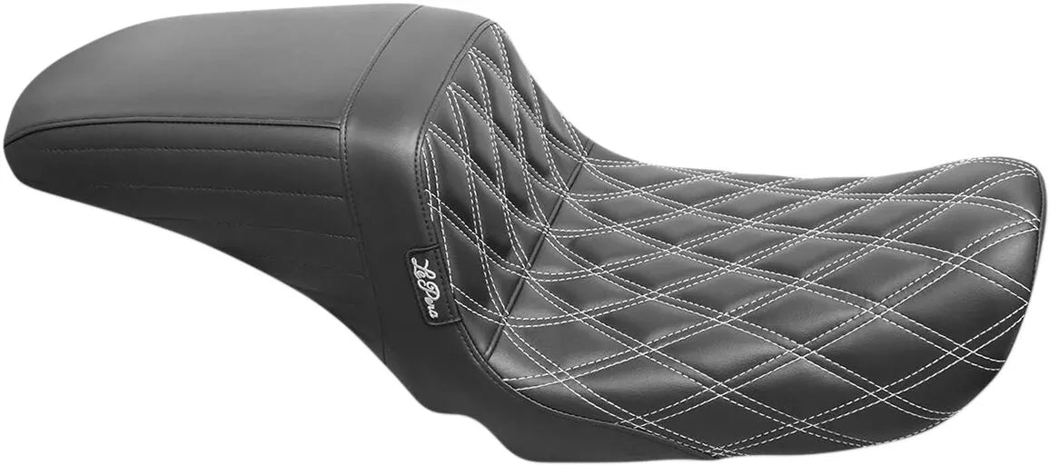 Le Pera Kickflip Seat - Black Vinyl, Double Diamond