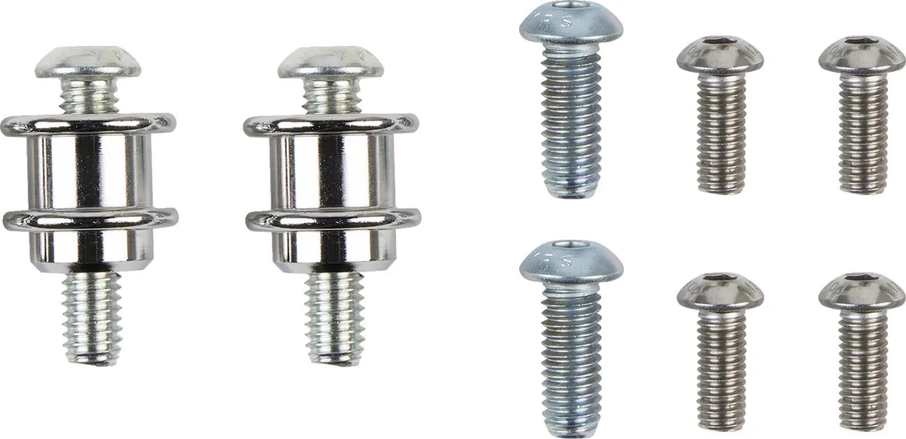 Cobra Detachable Backrest Kit - Chrome Finish