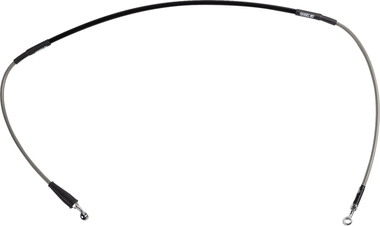 Moose Offroad Stainless Steel Braided Brake Line Front