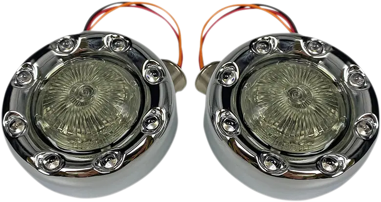 Custom Dynamics Probeam Front Bullet Ringz Led Turn Signals