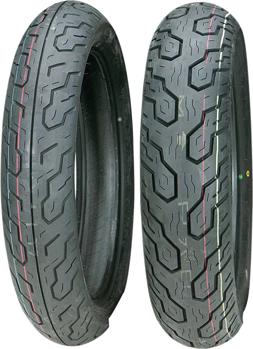 Dunlop K555 Tire 120/80-17 Front Blackwall