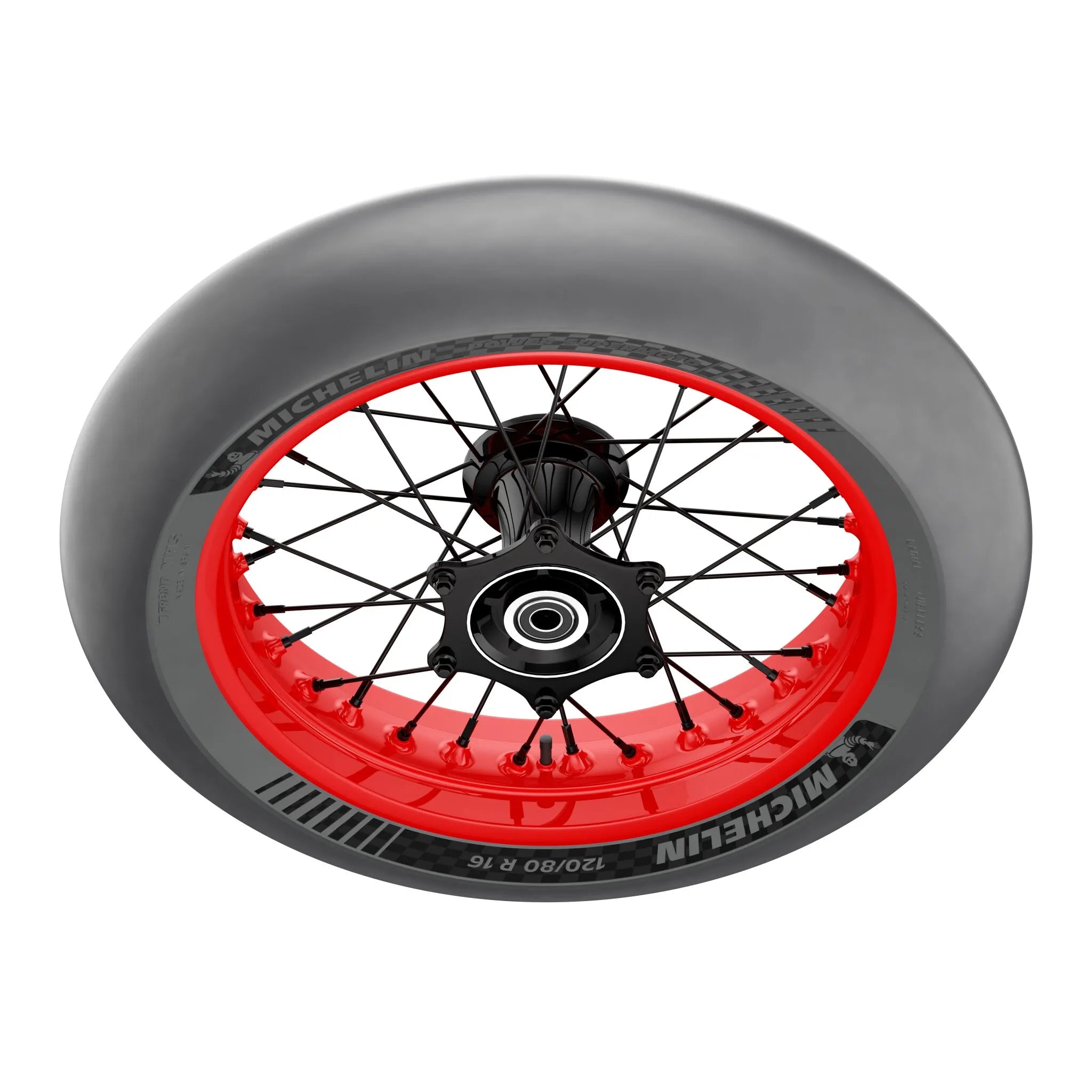 Michelin Power Supermoto Slick Tire - 120/75r16.5