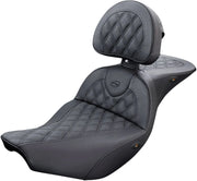 Saddlemen Roadsofa Heated Seat - Lattice Stitch