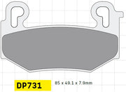 Dp Brakes Standard Sintered Metal Brake Pads