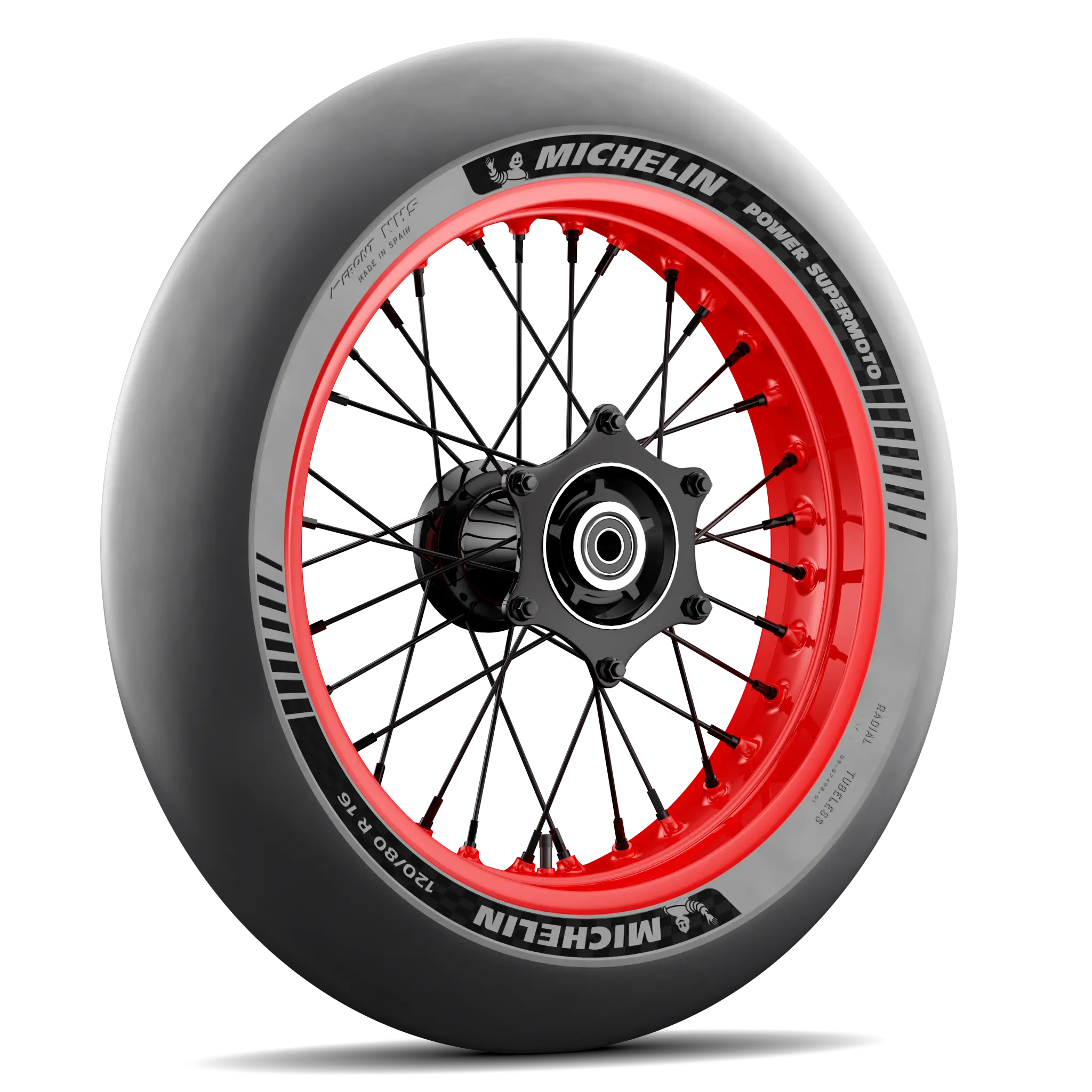 Michelin Power Supermoto Tire - Front 120/80r16 Racing Slick