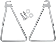Drag Specialties Chrome Saddlebag Support Brackets